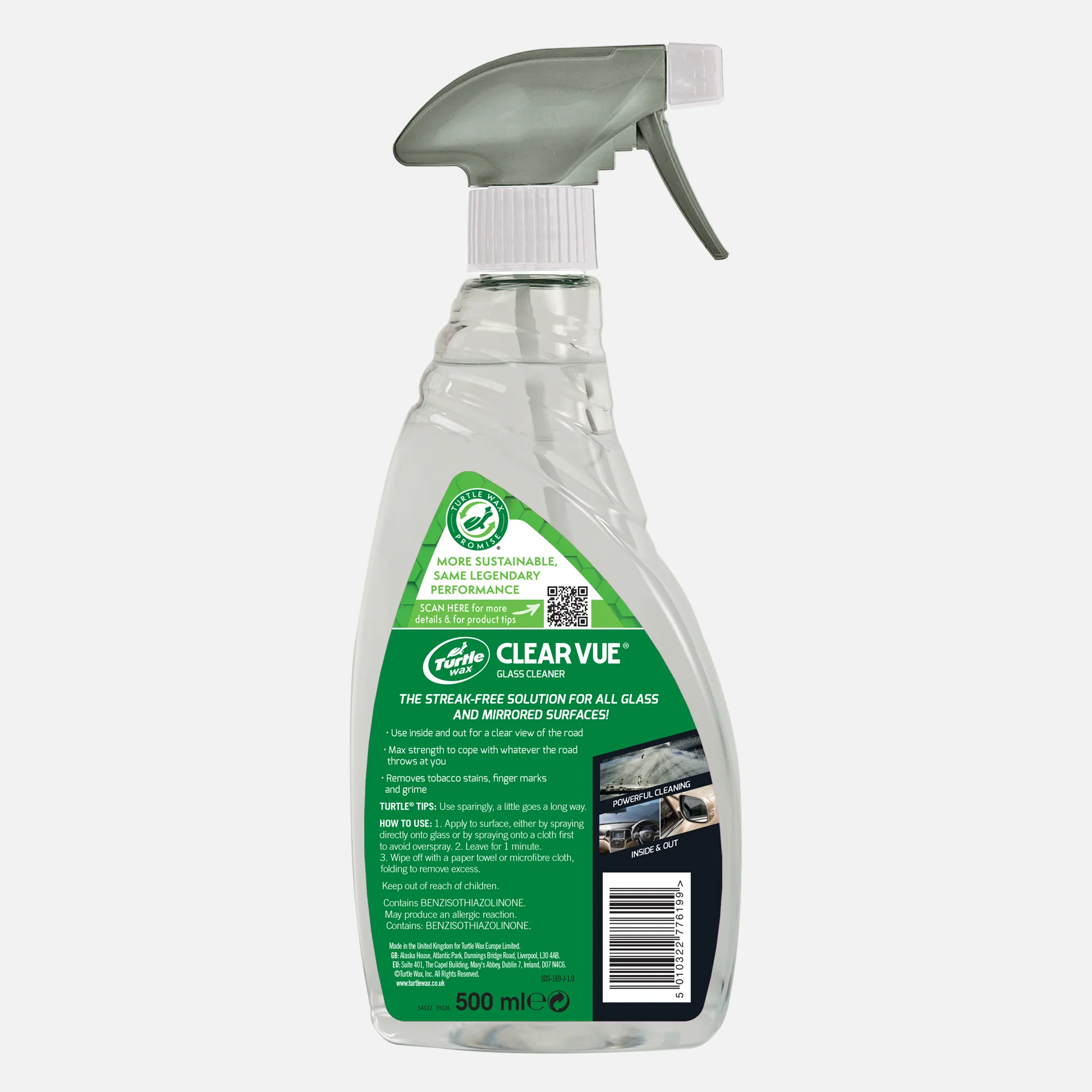Clear Vue® Glass Cleaner, 500ml - Image 6