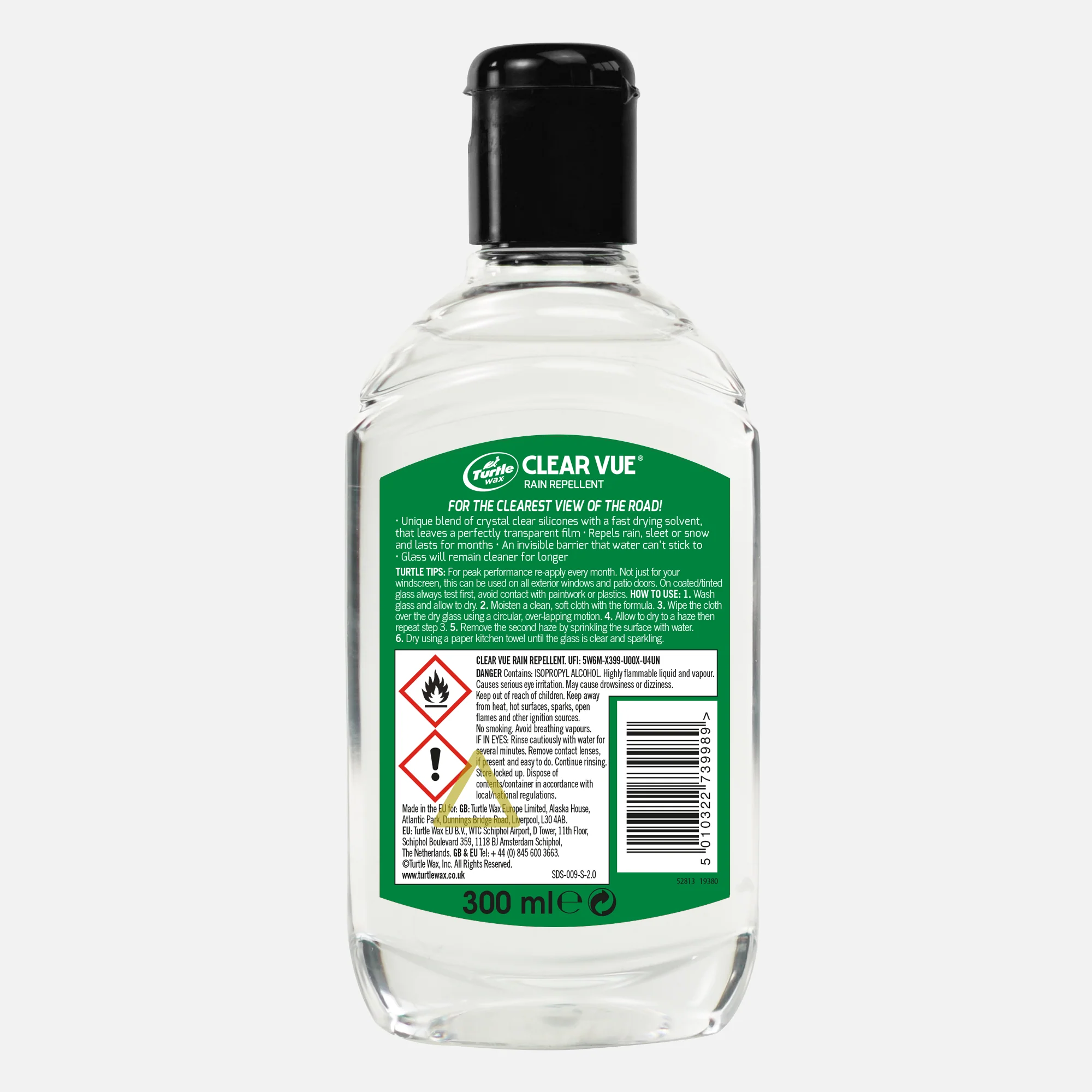 Clear Vue® Rain Repellent, 300ml - Image 7