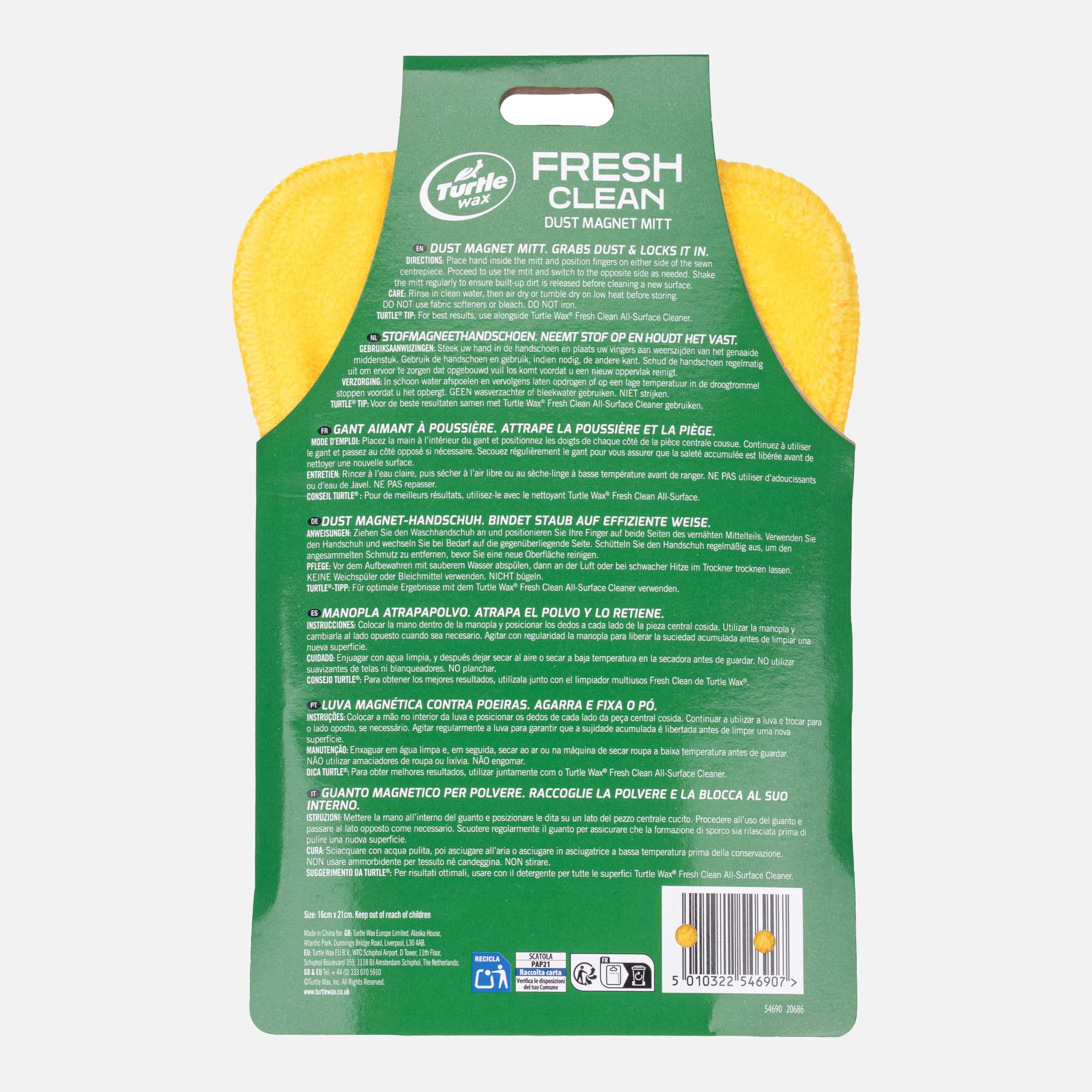 Fresh Clean Dust Magnet Mitt - Image 5