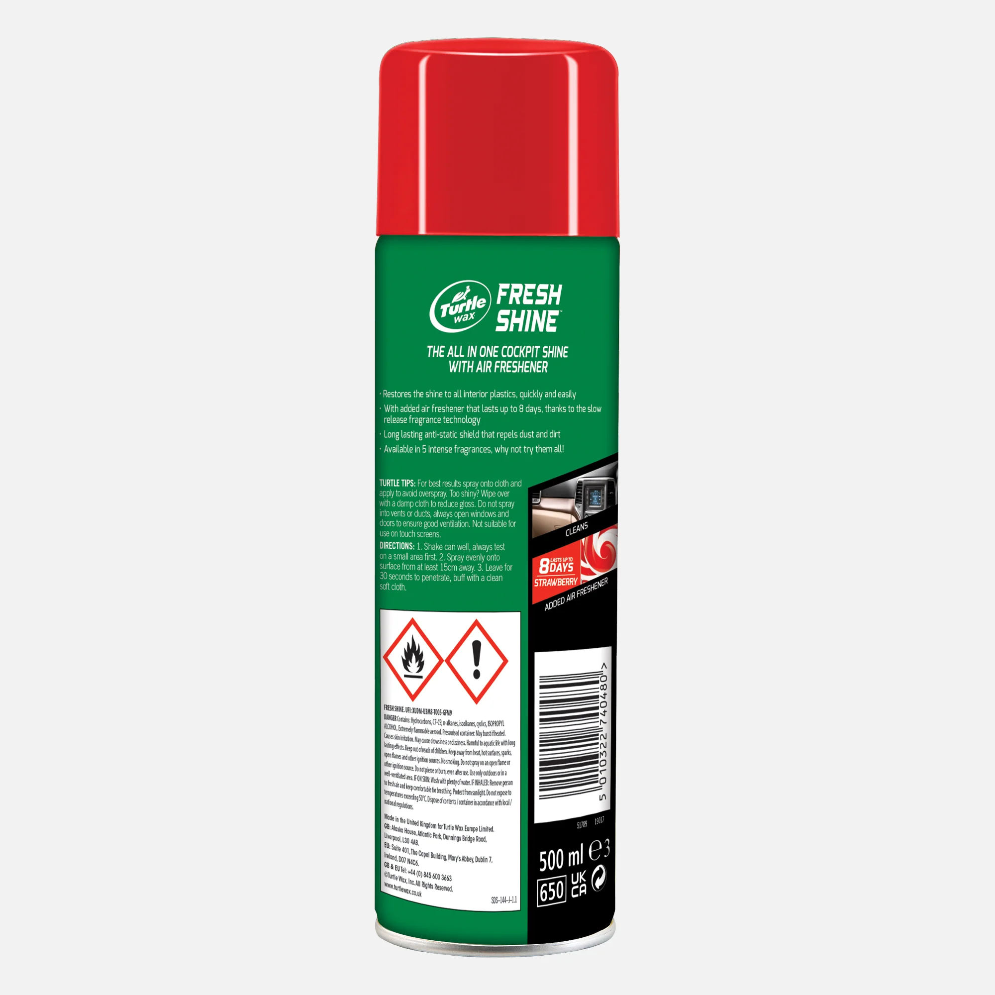 Fresh Shine® - Strawberry, 500ml - Image 4
