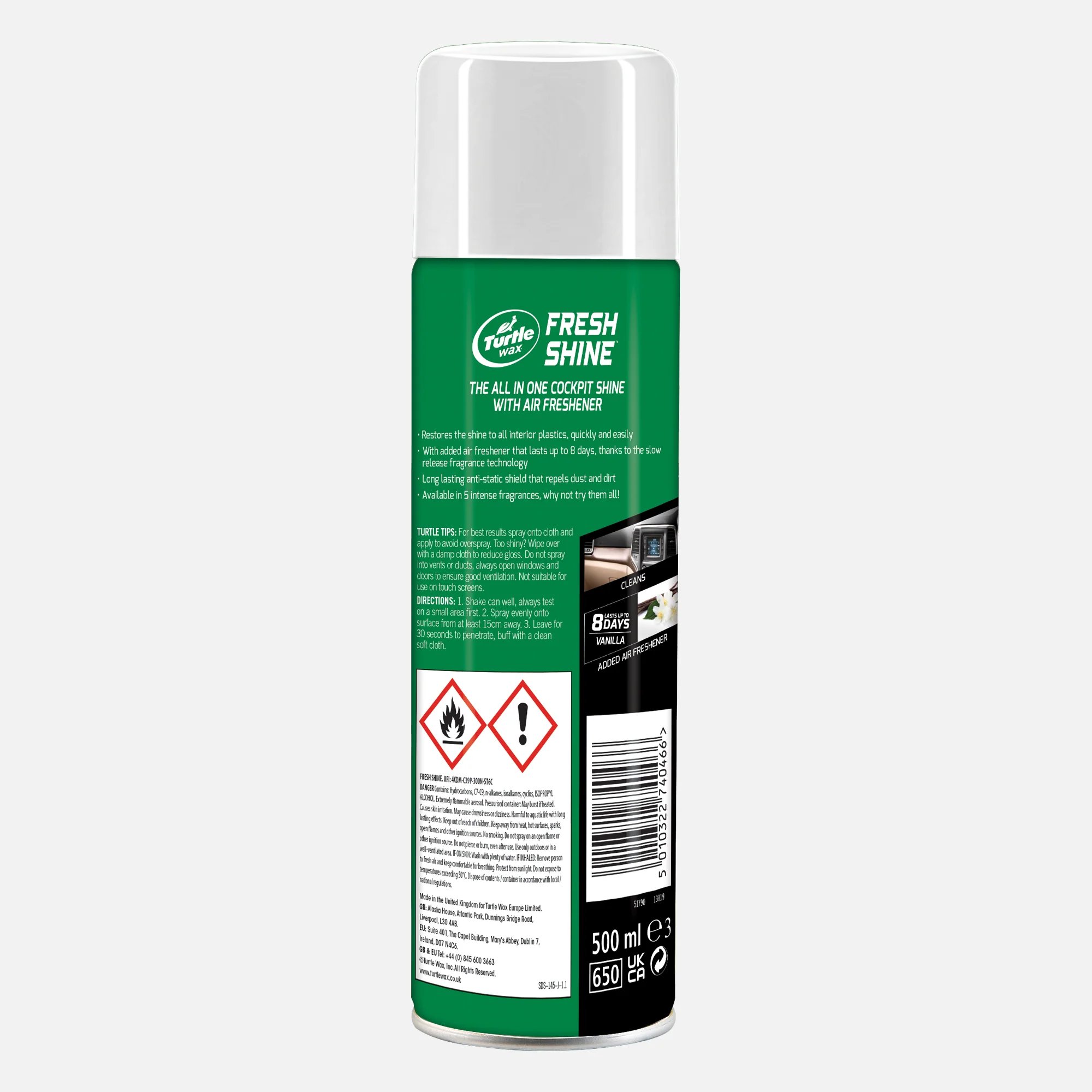 Fresh Shine® - Vanilla, 500ml - Image 4