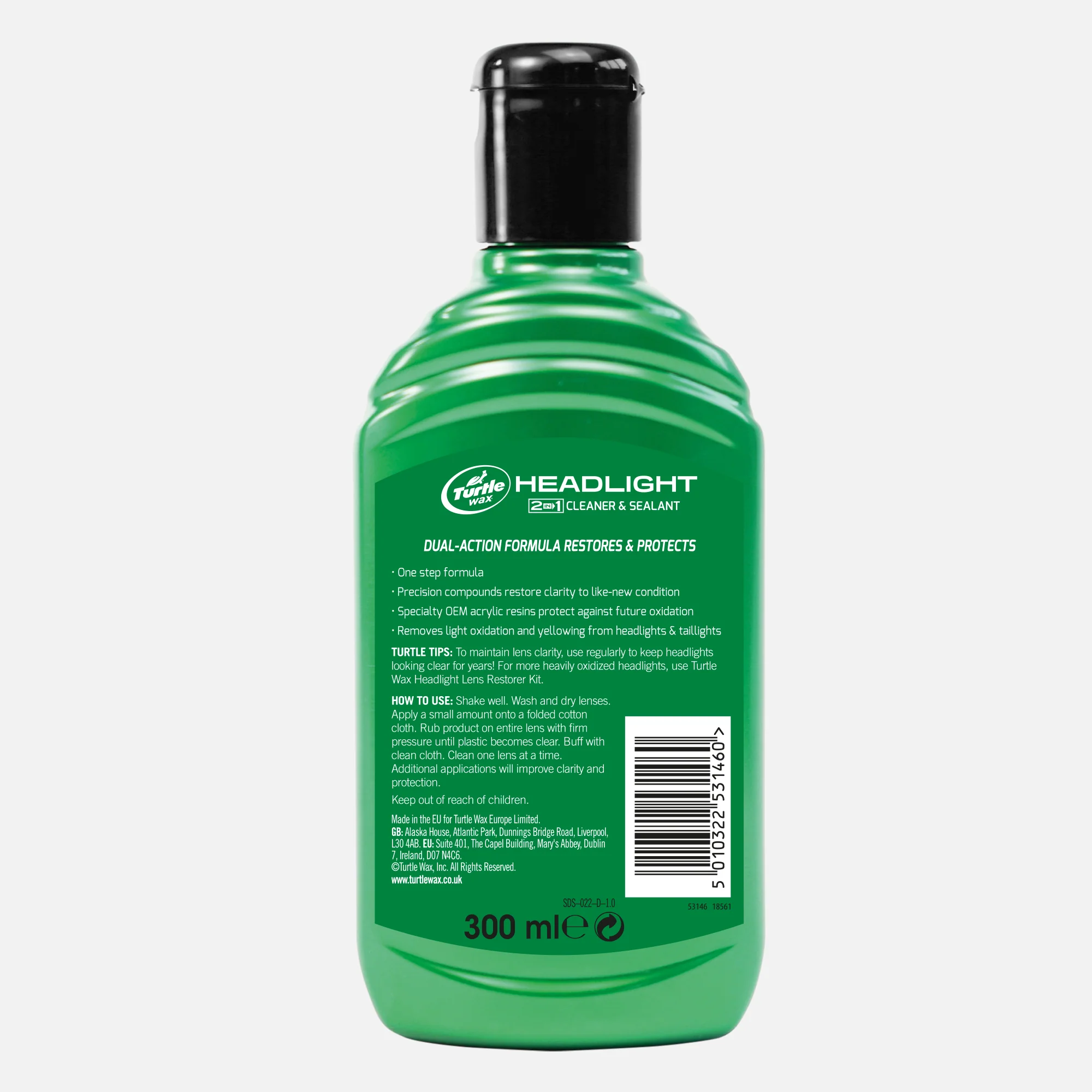 Headlight 2 in 1 Cleaner & Sealant, 300ml - Image 7