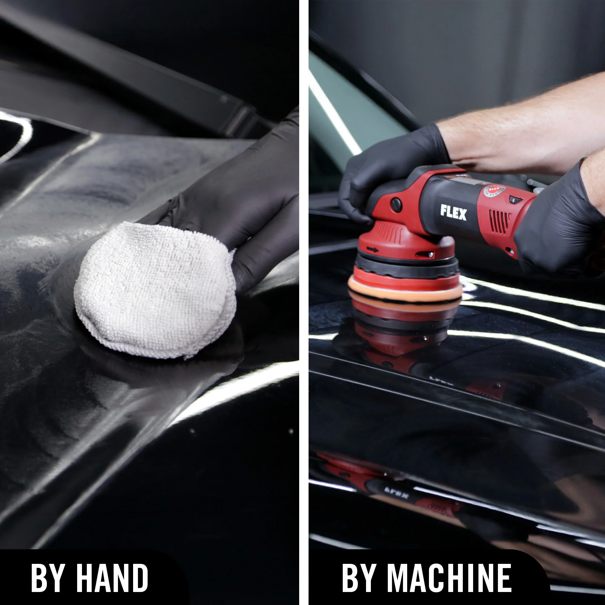 Hybrid Solutions Ceramic Acrylic Black Polish, 500ml - Image 5
