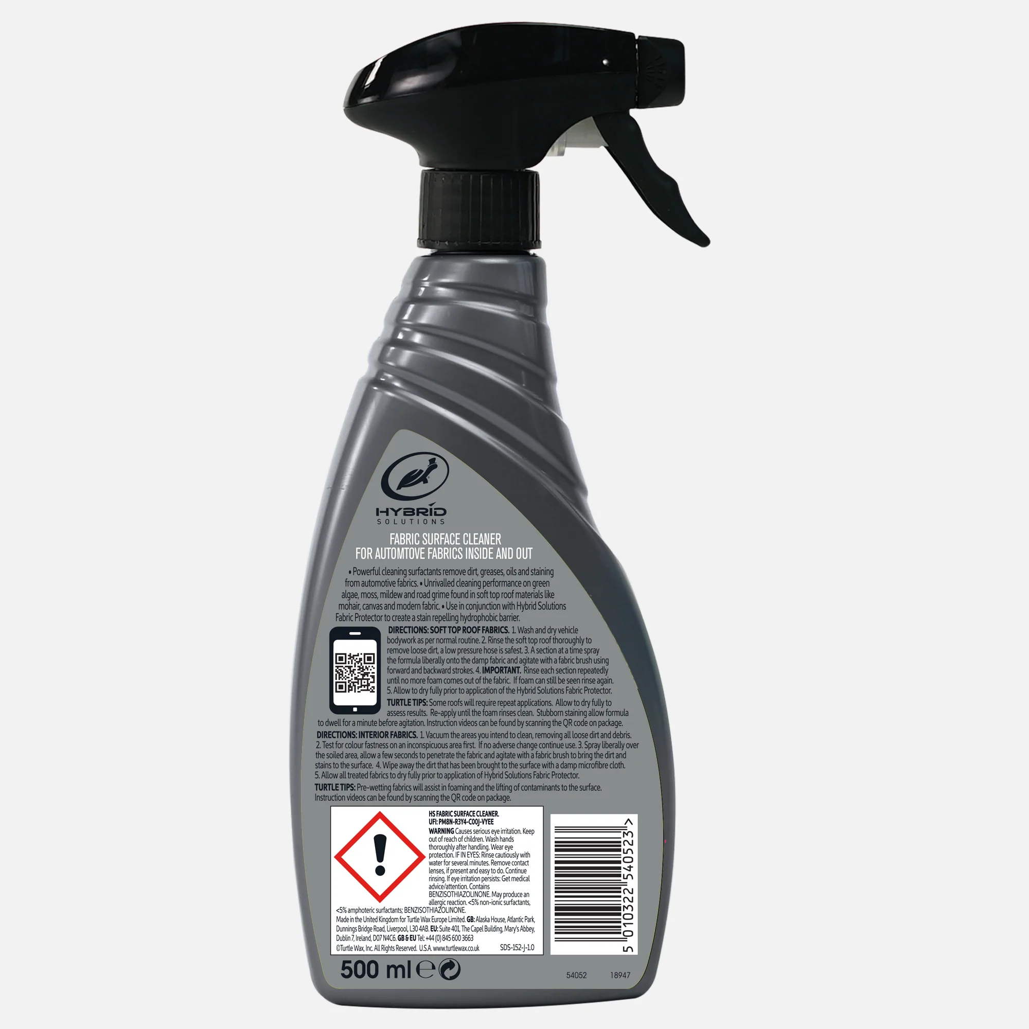 Hybrid Solutions Fabric Cleaner, 500ml - Image 8