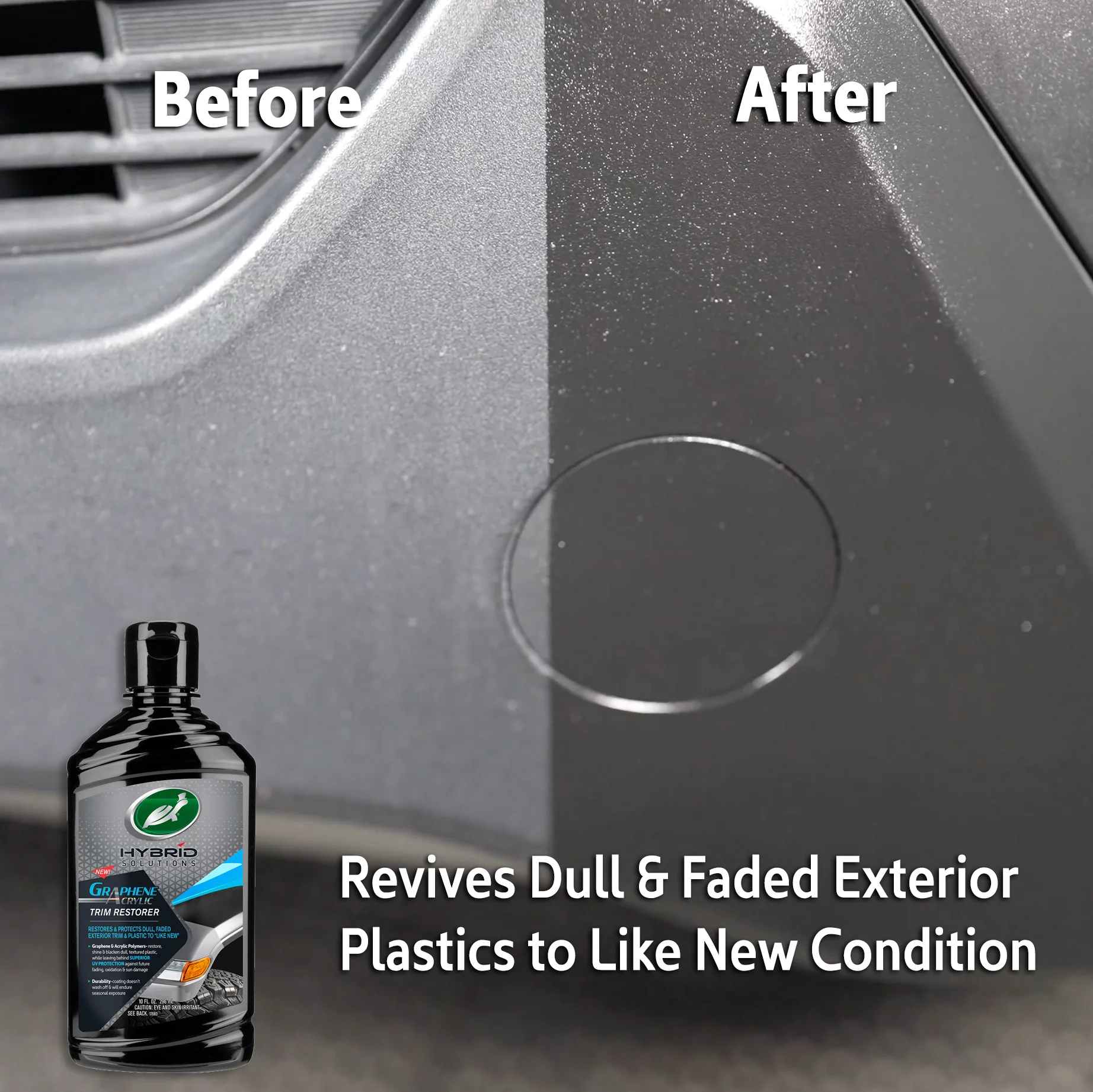 Hybrid Solutions Graphene Acrylic Trim Restorer, 296ml - Image 4