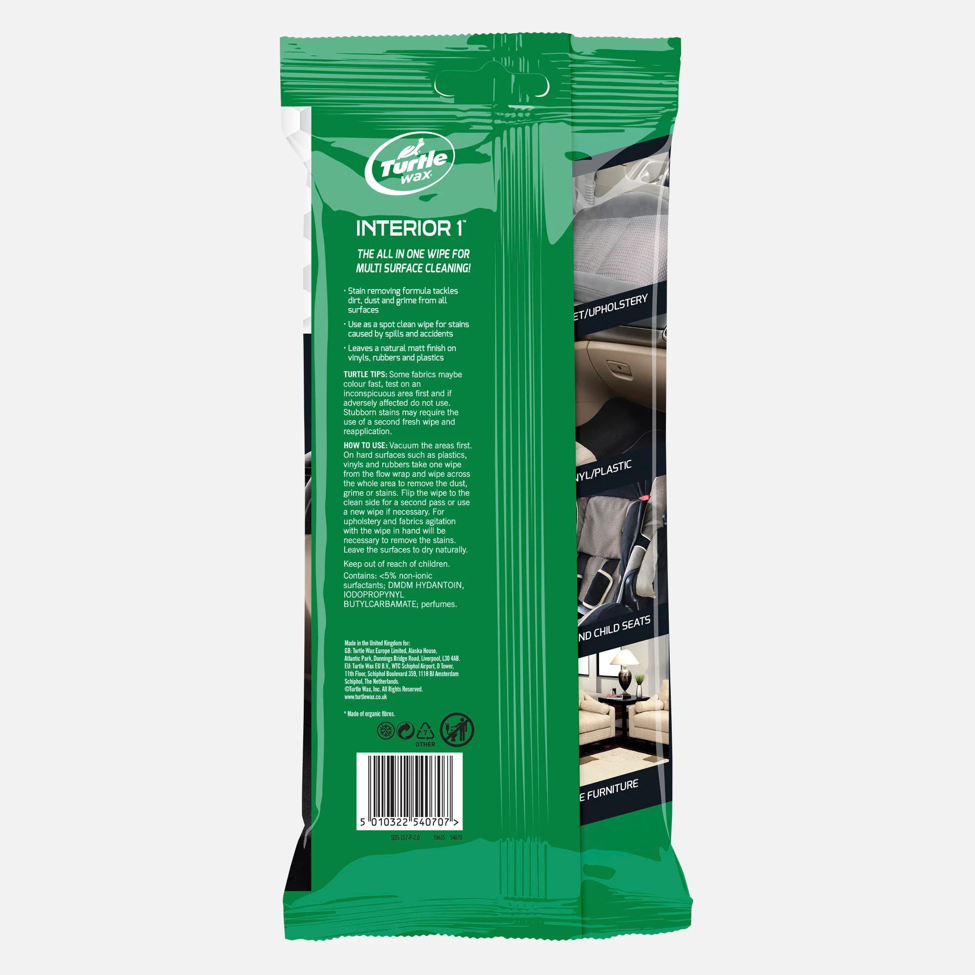 Interior 1™ Multi-purpose wipes - Image 2