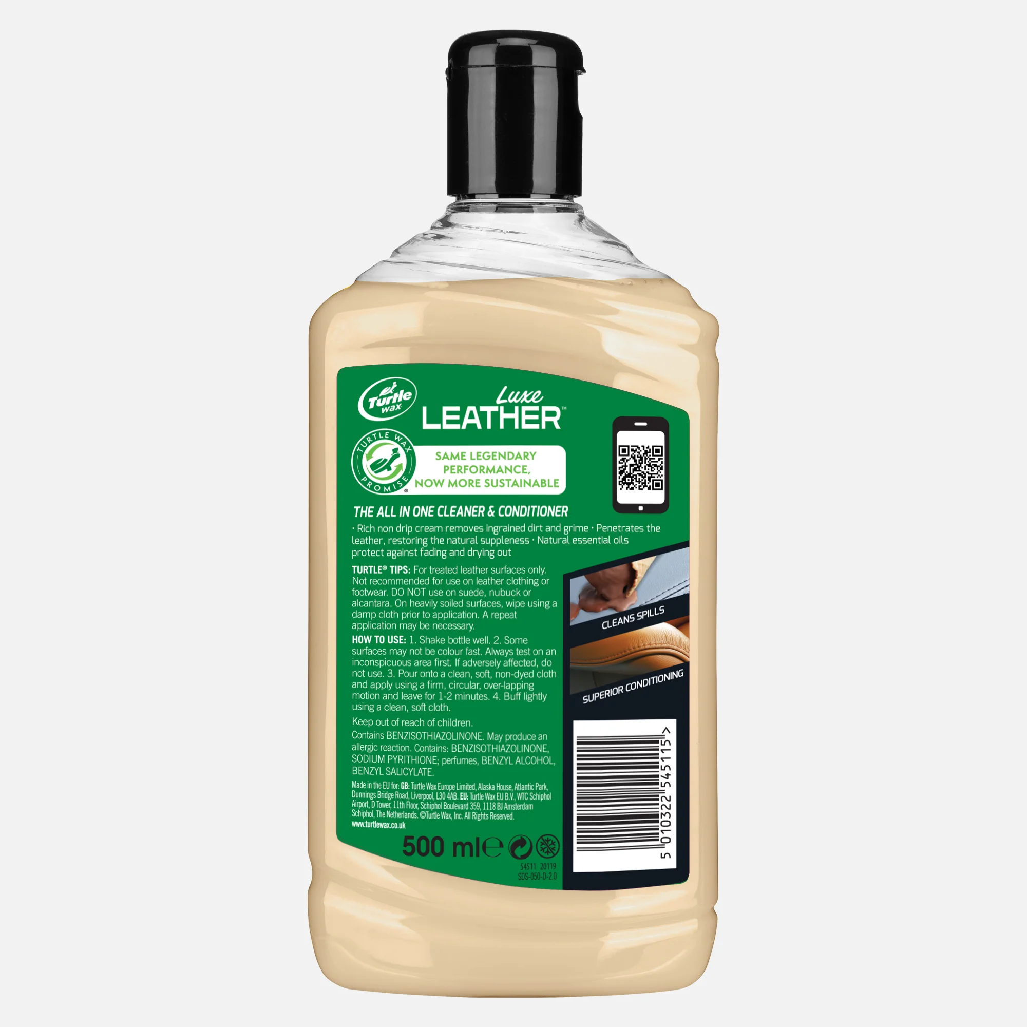 Luxe Leather™ Cleaner & Conditioner, 500ml - Image 7