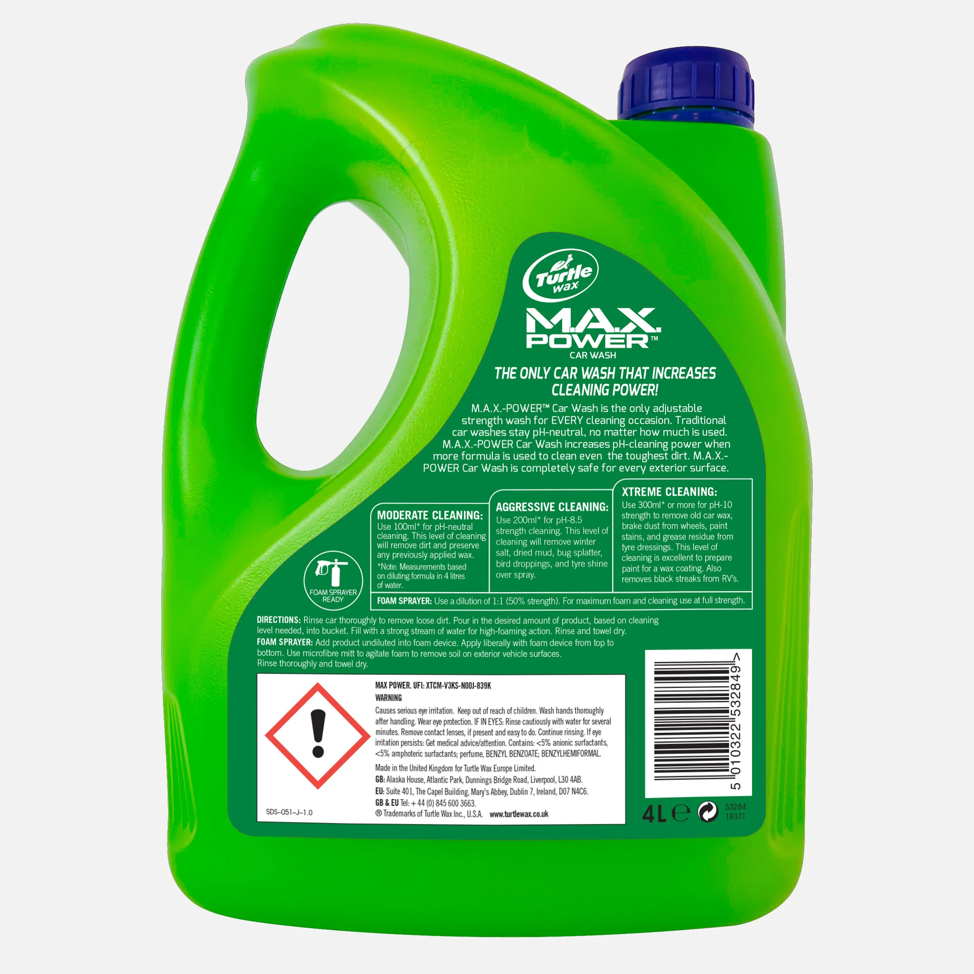 Max Power™ Car Wash, 4L - Image 5