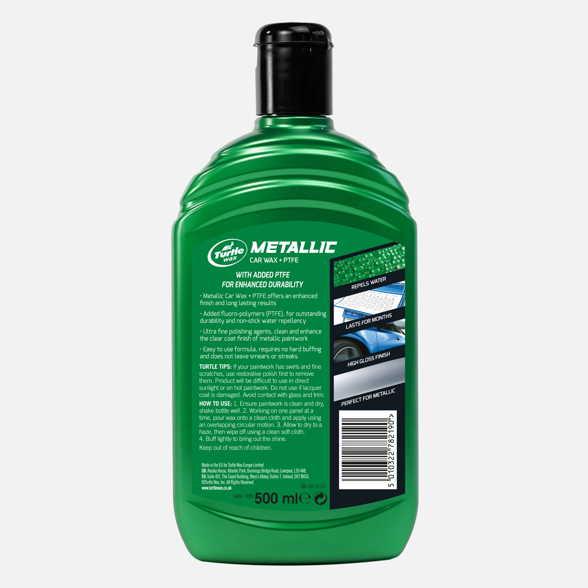 Metallic Car Wax +PTFE, 500ml - Image 3