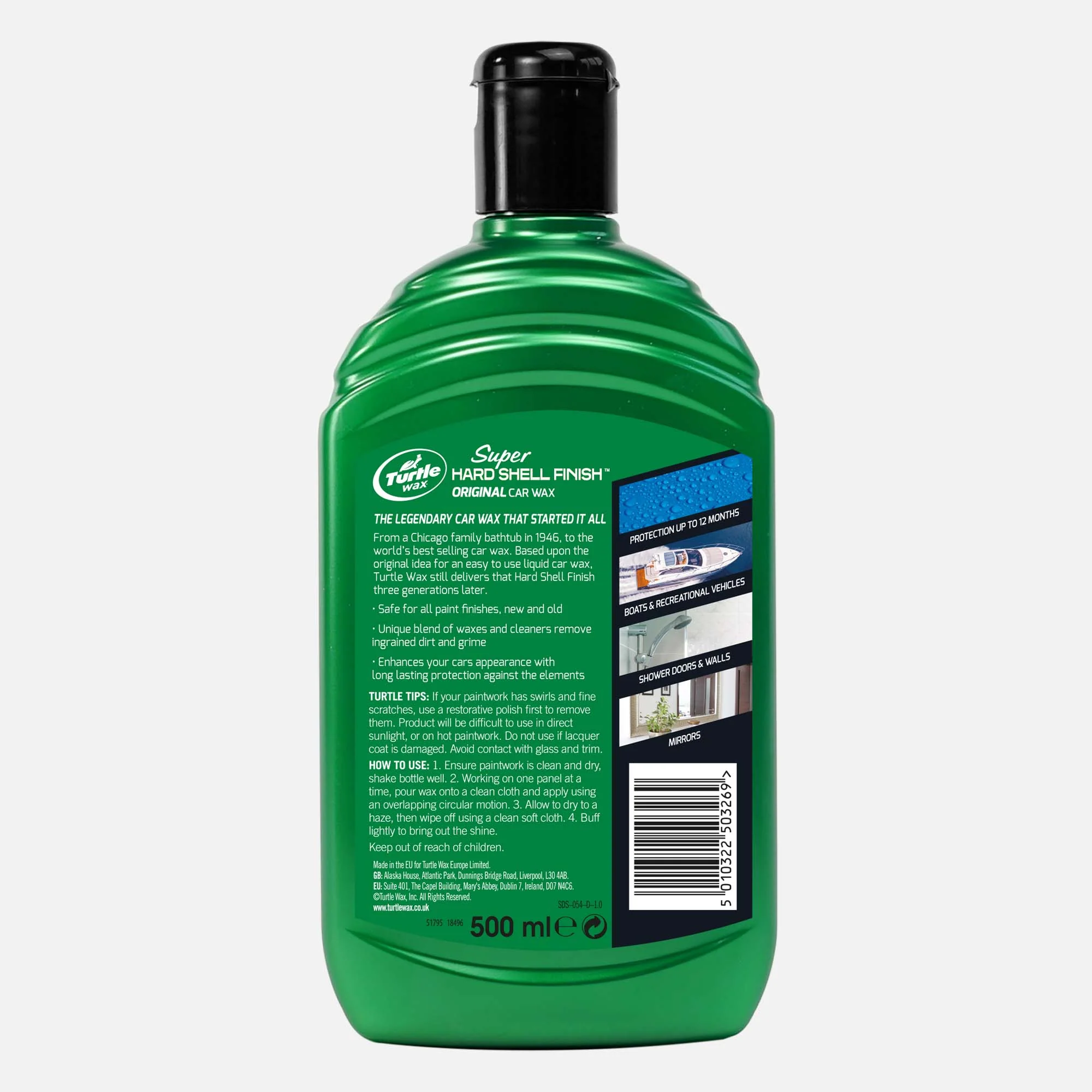 Super Hard Shell Finish® - Original Car Wax, 500ml - Image 4