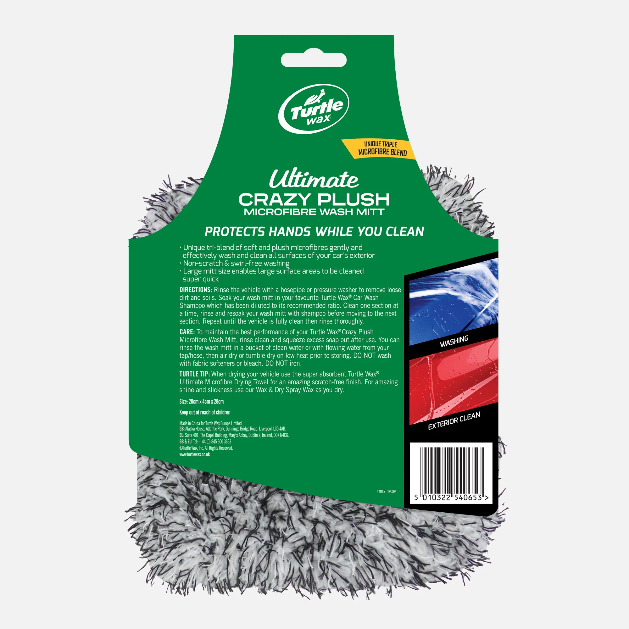 Ultimate Crazy Plush Microfibre Wash Mitt - Image 10