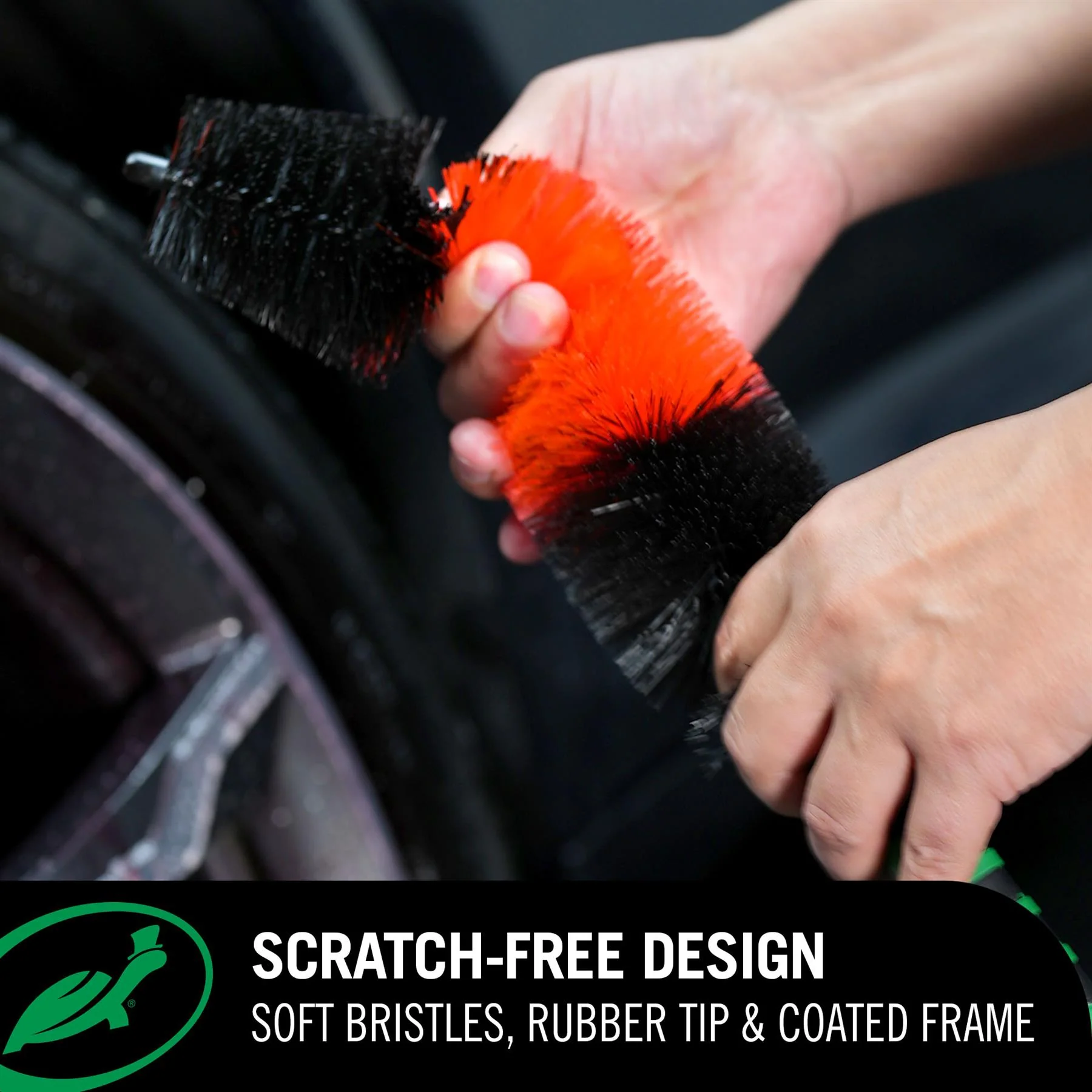 Red Line Wheel Brush - Image 3