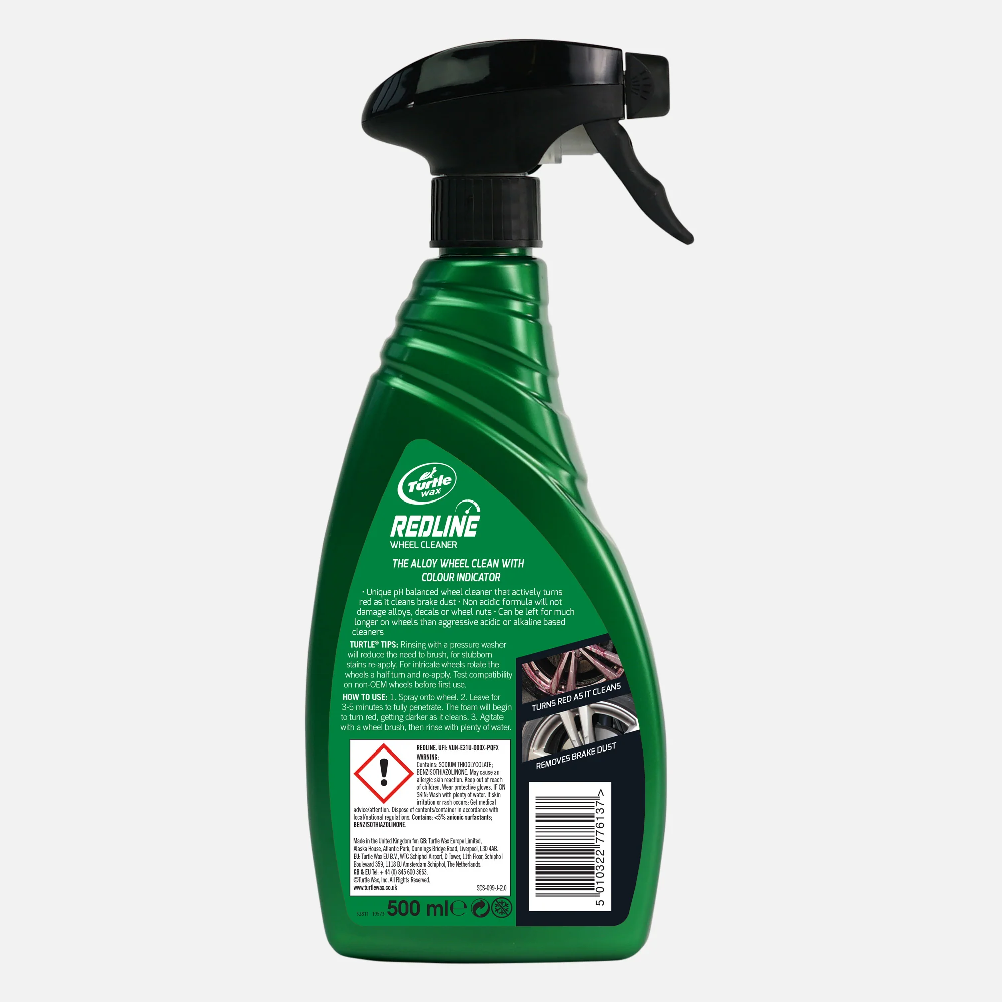 Redline Wheel Cleaner, 500ml - Image 6