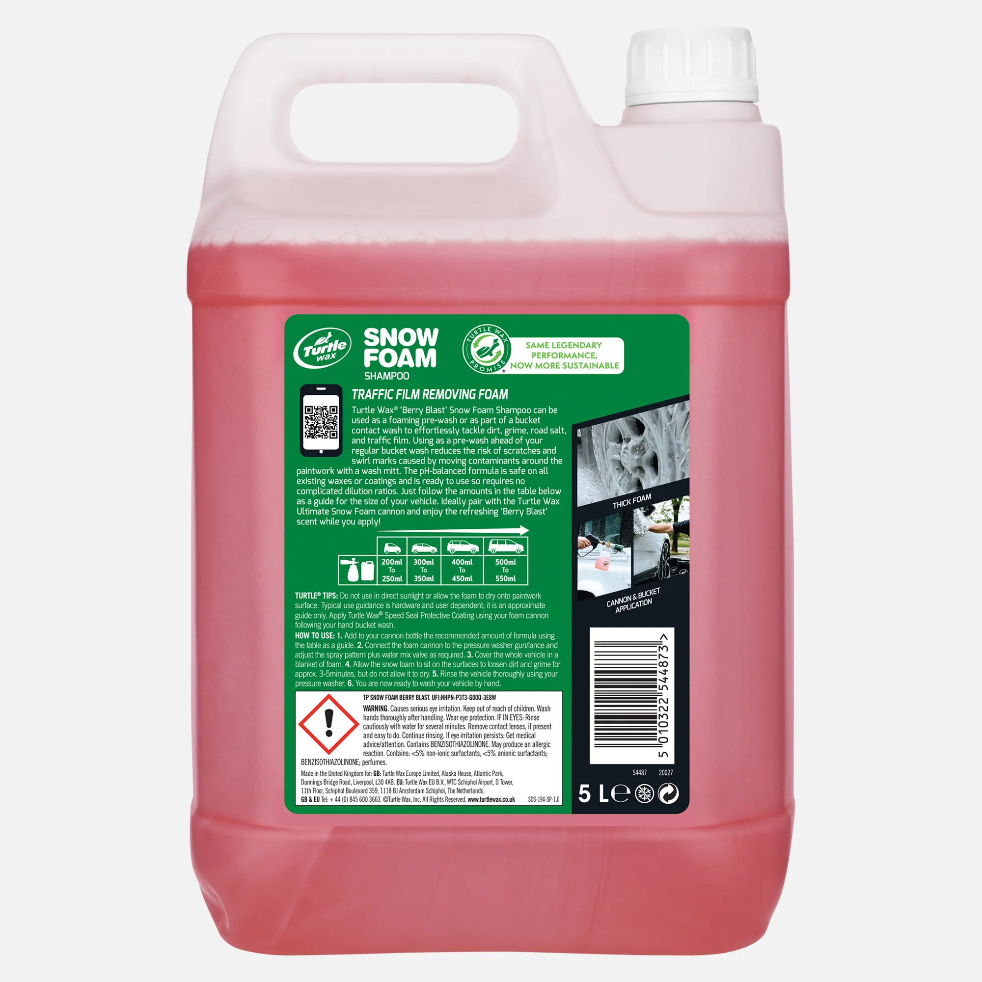 Snow Foam Shampoo, 5L - Image 7