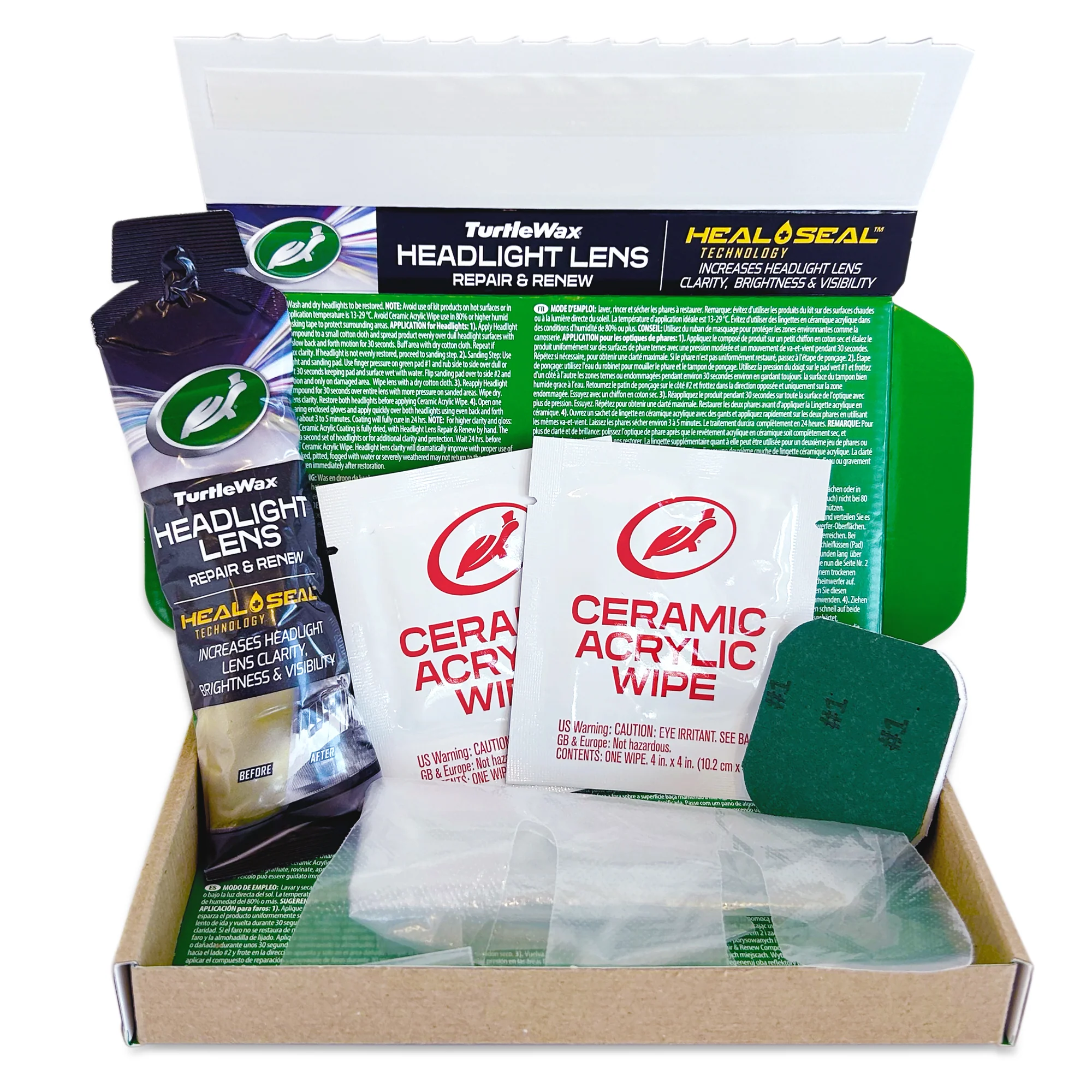 Speed Headlight Lens Repair & Renew Kit - Image 8