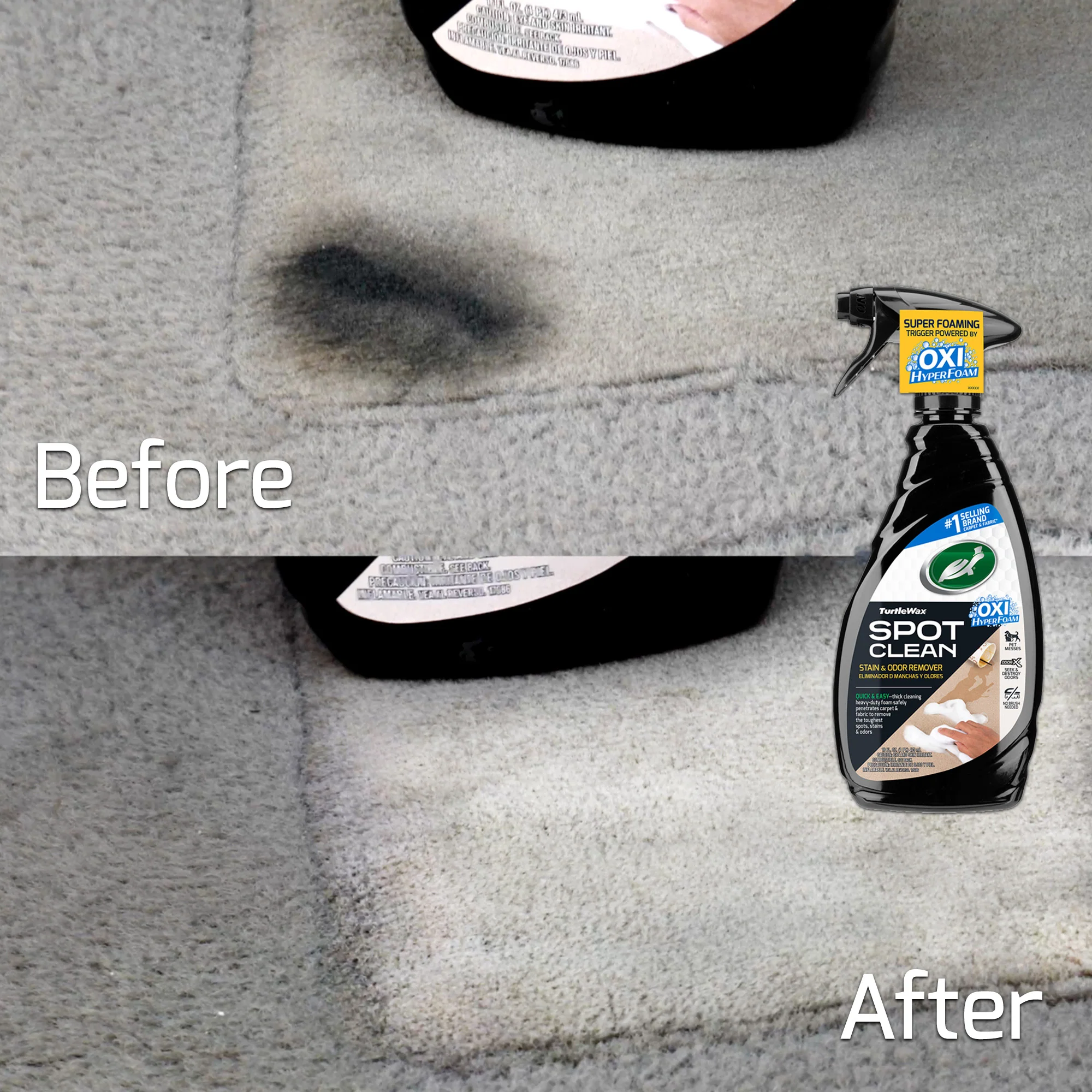 Spot Clean Stain & Odor Remover, 500ml - Image 4
