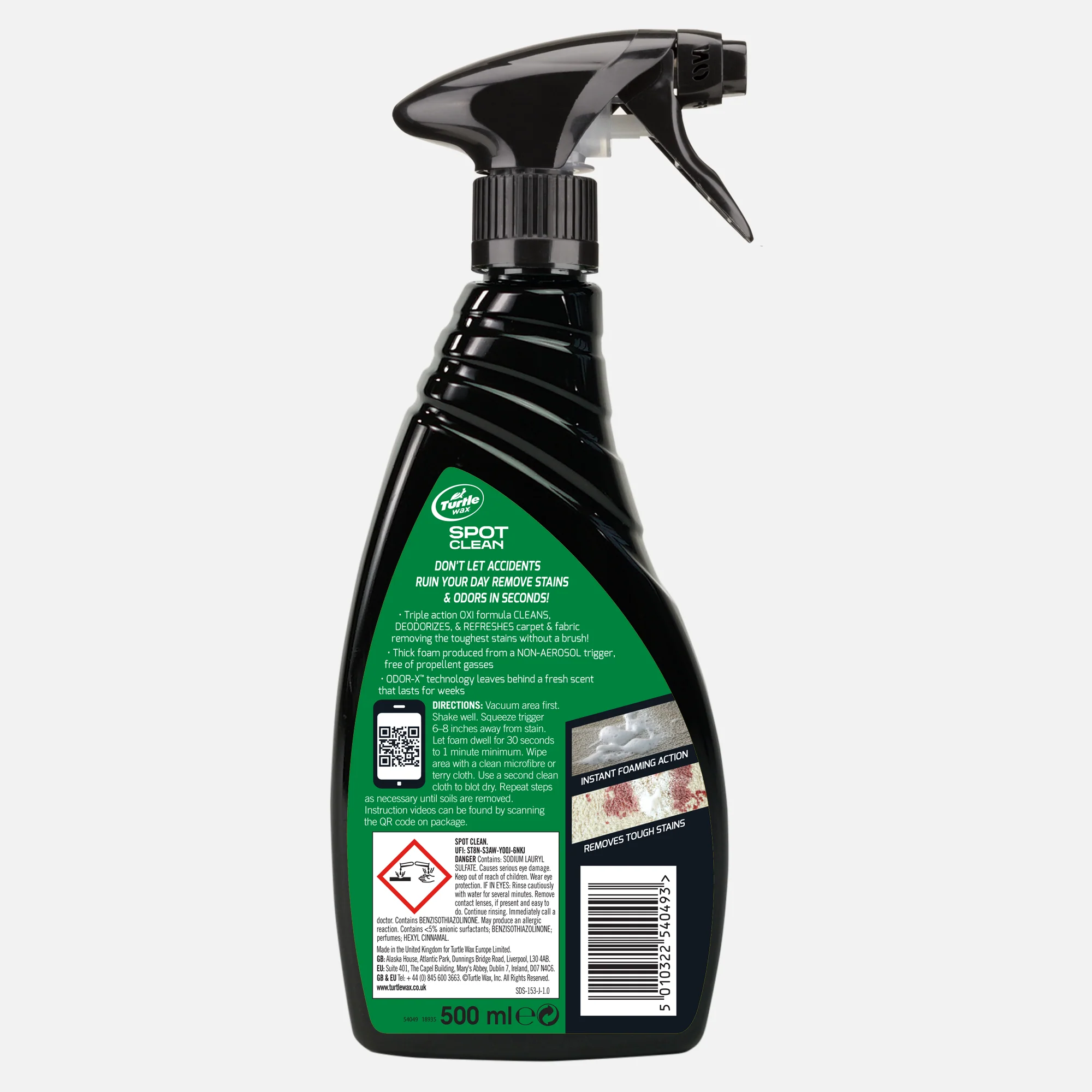 Spot Clean Stain & Odor Remover, 500ml - Image 7