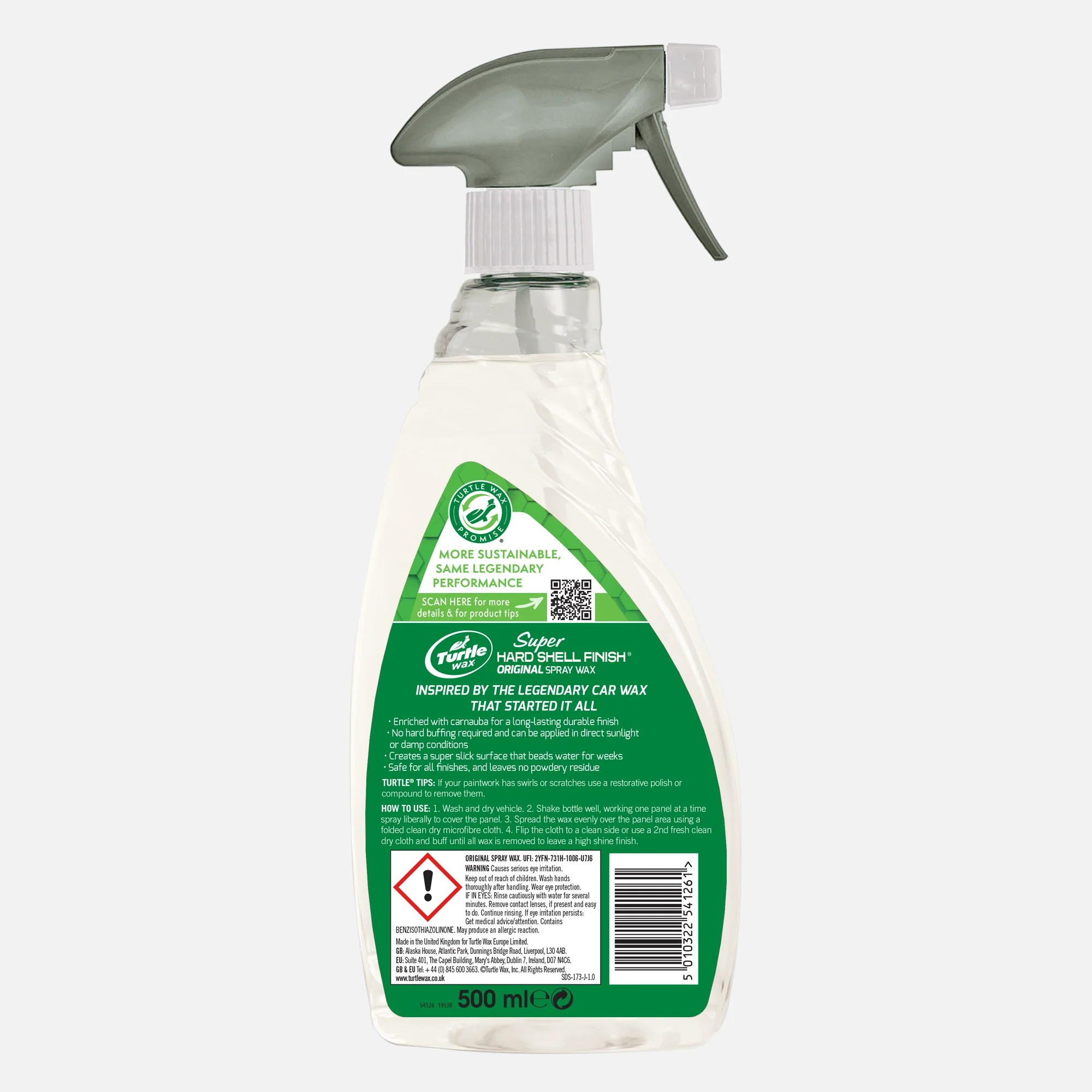 Super Hard Shell Finish® Original Spray Wax, 500ml - Image 7