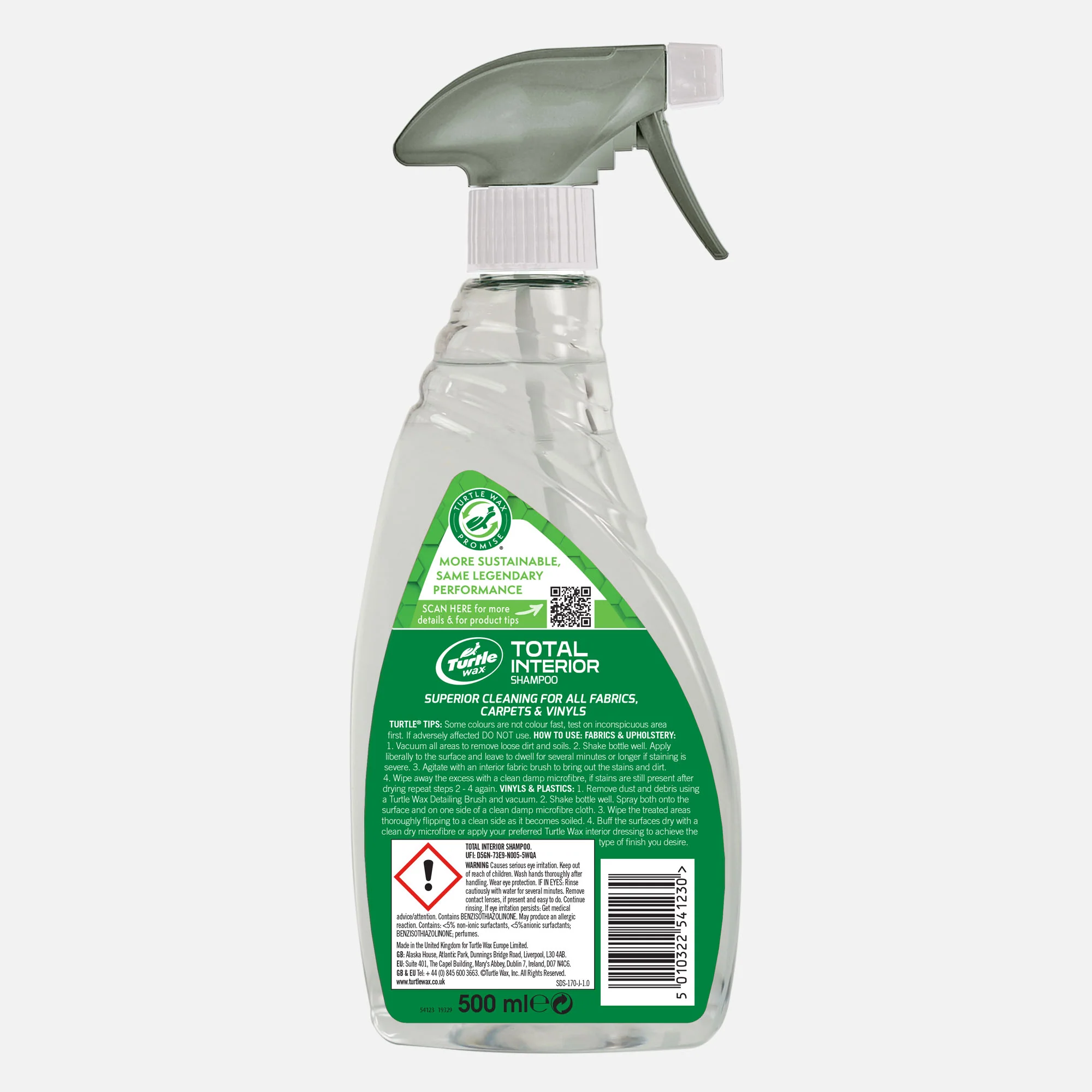 Total Interior Shampoo, 500ml - Image 8