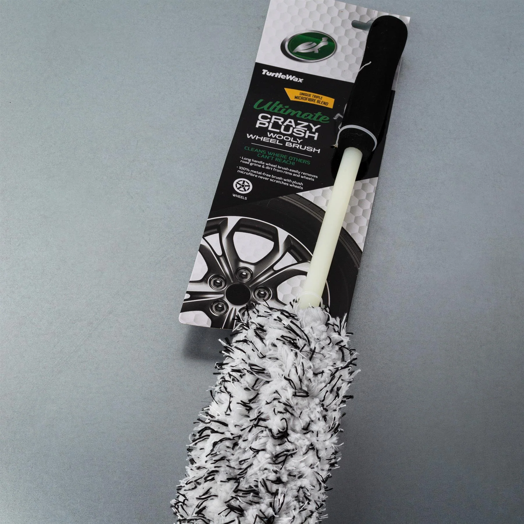 Ultimate Crazy Plush Wooly Wheel Brush - Image 8