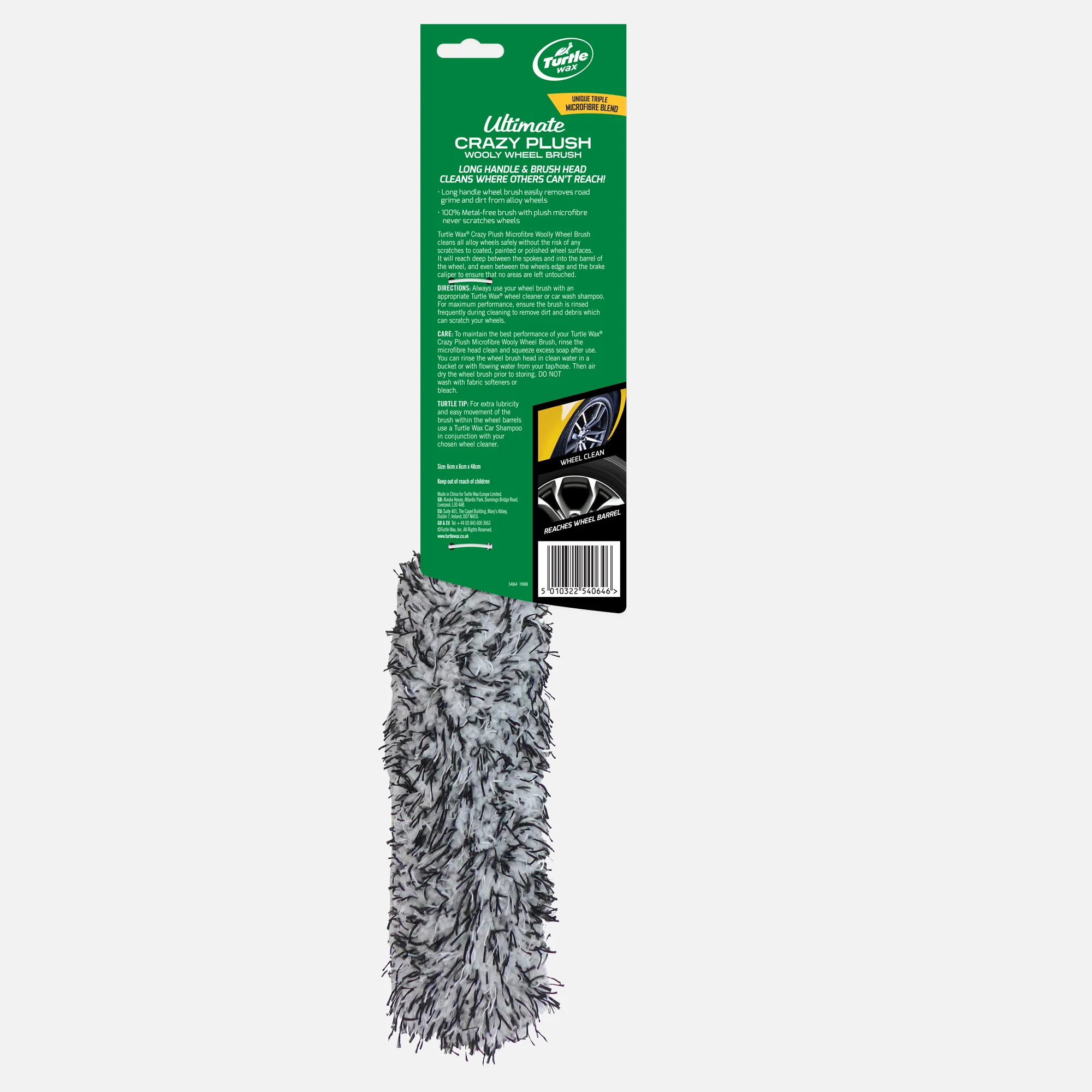 Ultimate Crazy Plush Wooly Wheel Brush - Image 9
