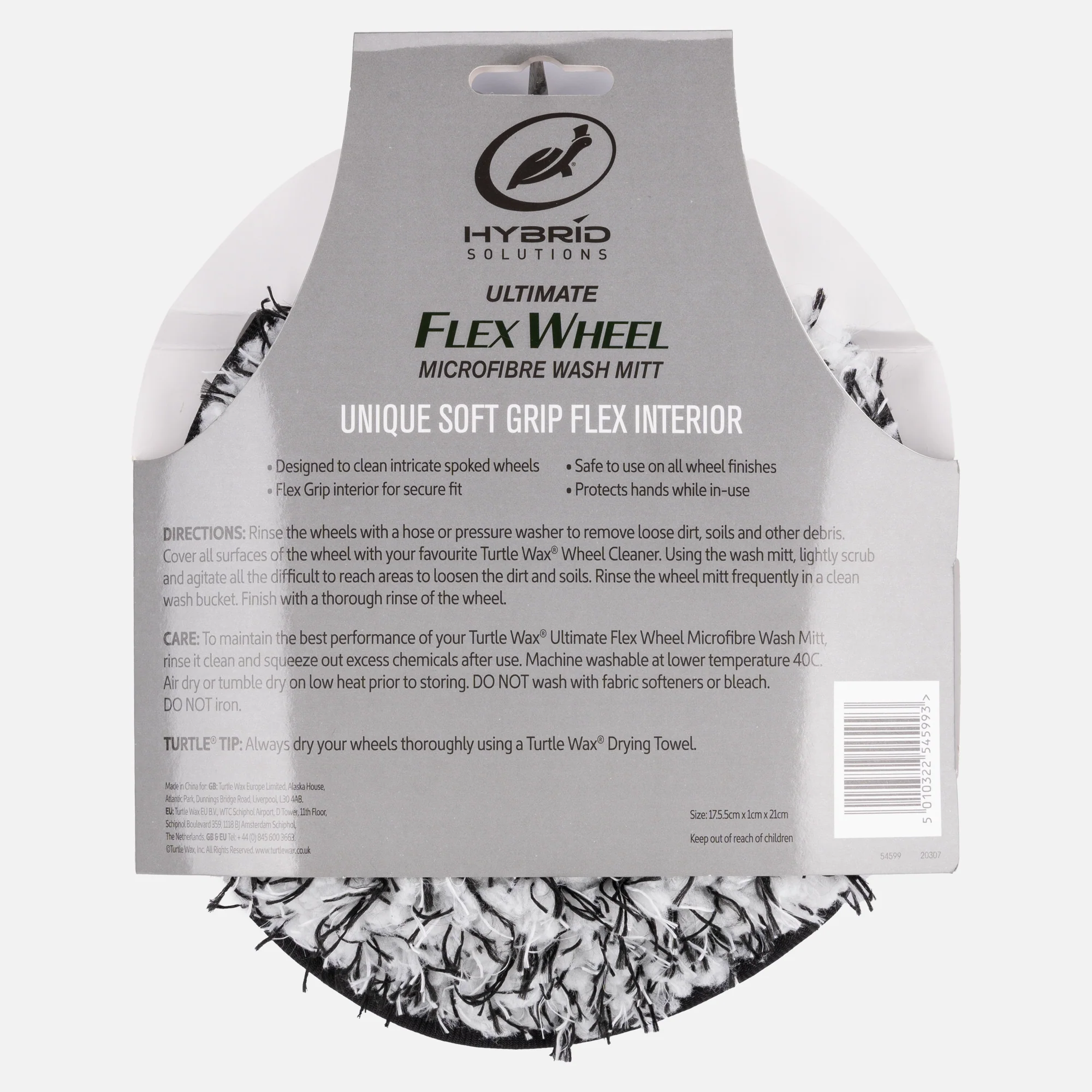 Hybrid Solutions Ultimate Microfibre Wheel Wash Mitt - Image 10