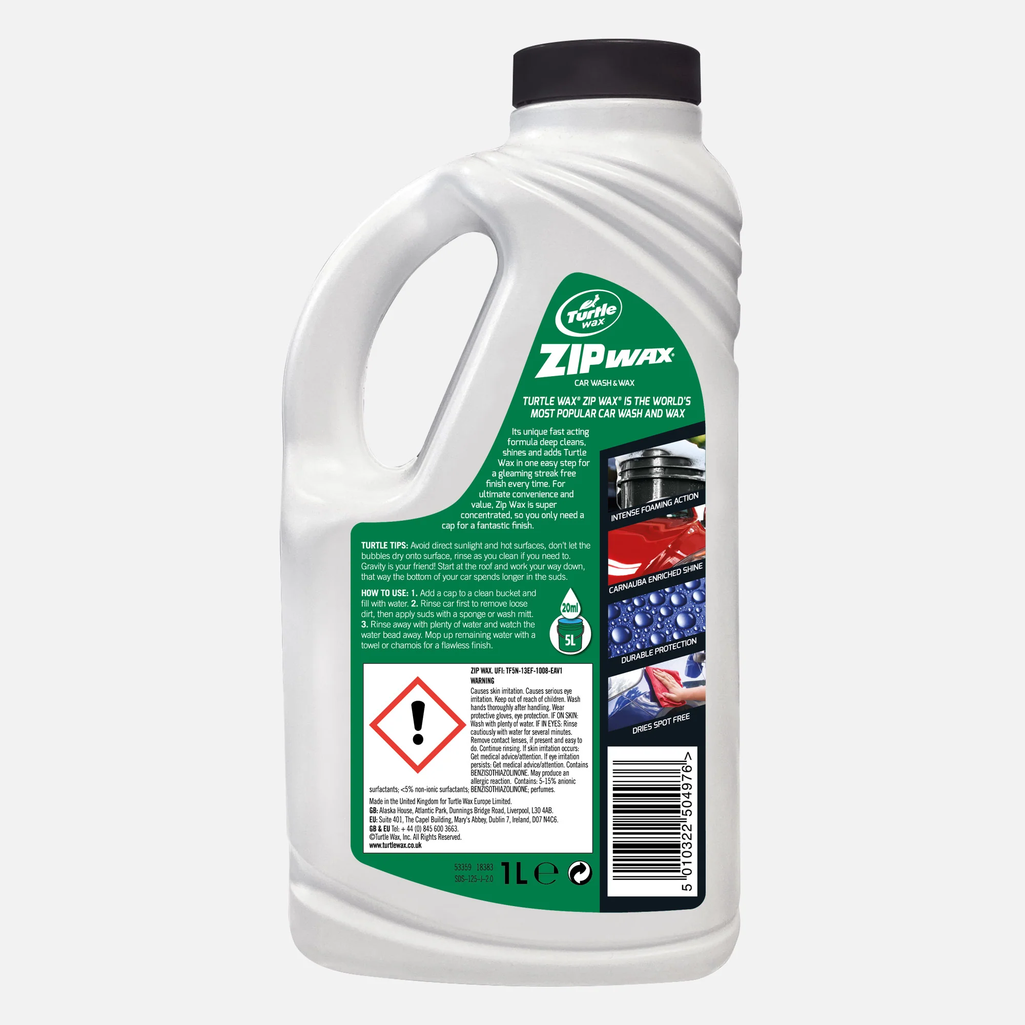 Zip® Wax Car Wash & Wax, 1L - Image 8