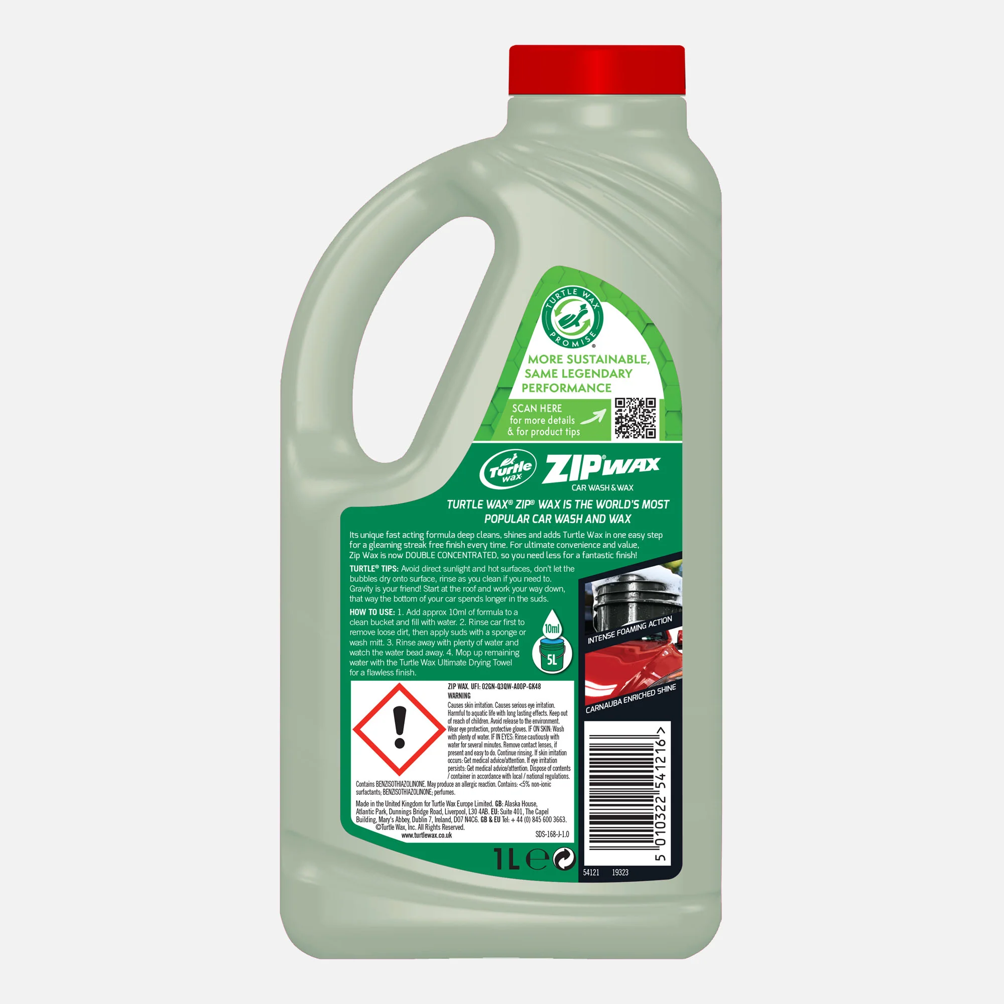 Zip® Wax Car Wash & Wax - Double Concentrate, 1L - Image 8